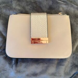 Cream and Gold Women's Bag